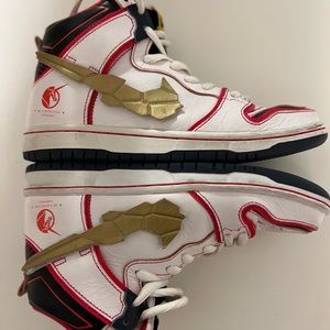 Nike SB Dunk High RX-0 Unicorn Gundam sneakers